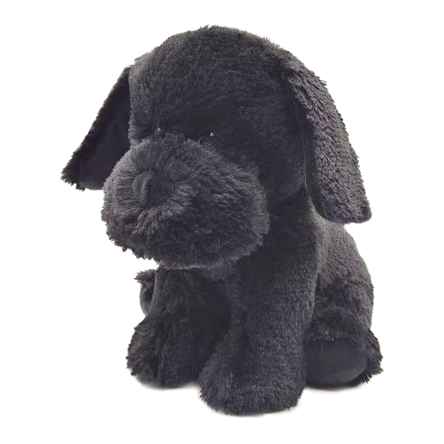 Intelex black lab warmies - cozy plush heatable lavender scented stuffed animal