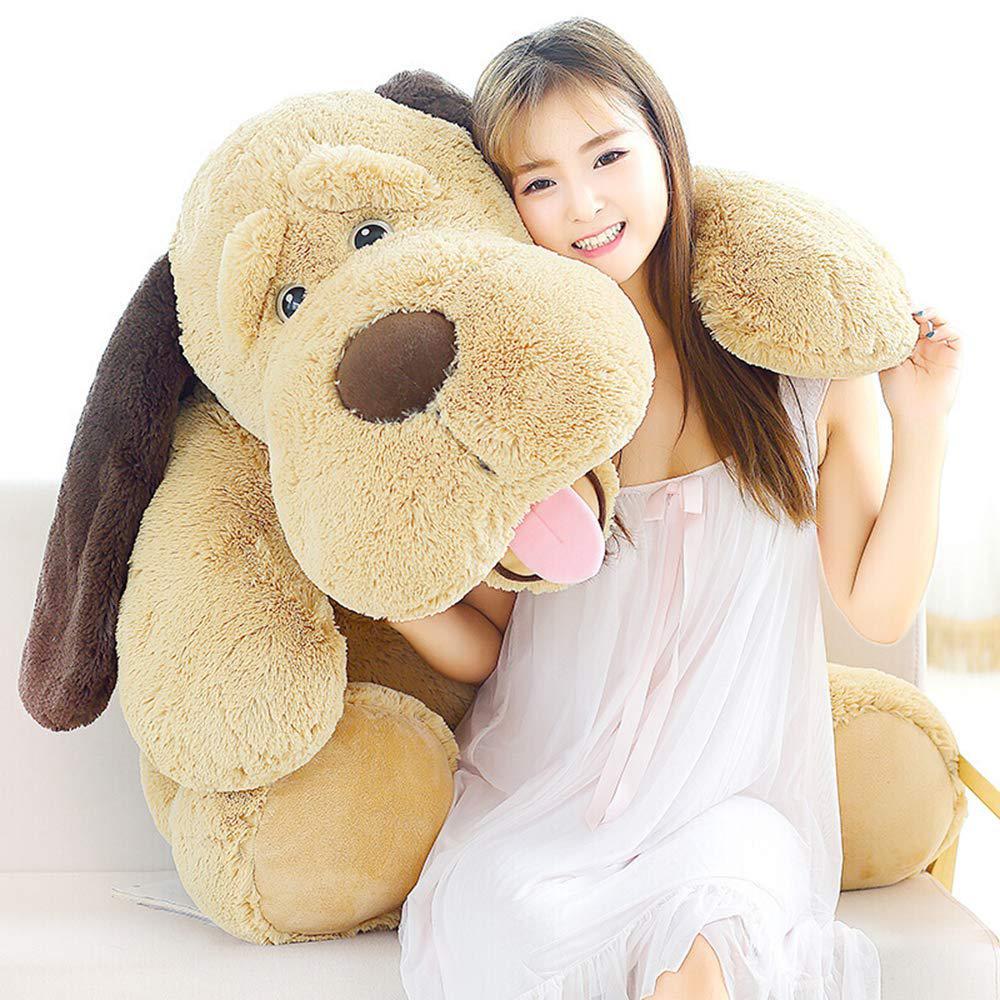 maogolan giant stuffed puppy dog big plush extra large stuffed animals soft plush dog pillow big plush toy for girls kids 51 
