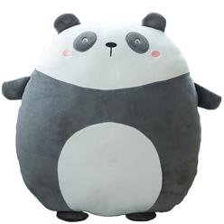 zielind panda plush pillow, 8 inch panda stuffed animal toy kawaii panda plushie hugging pillow cute cartoon plush animal pillows gif