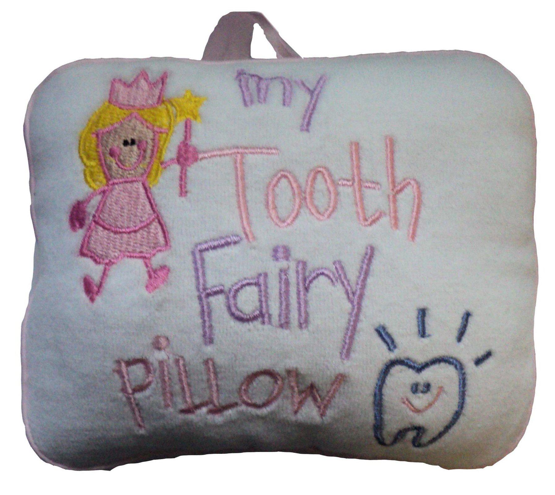 Russ tooth fairy pillow pink