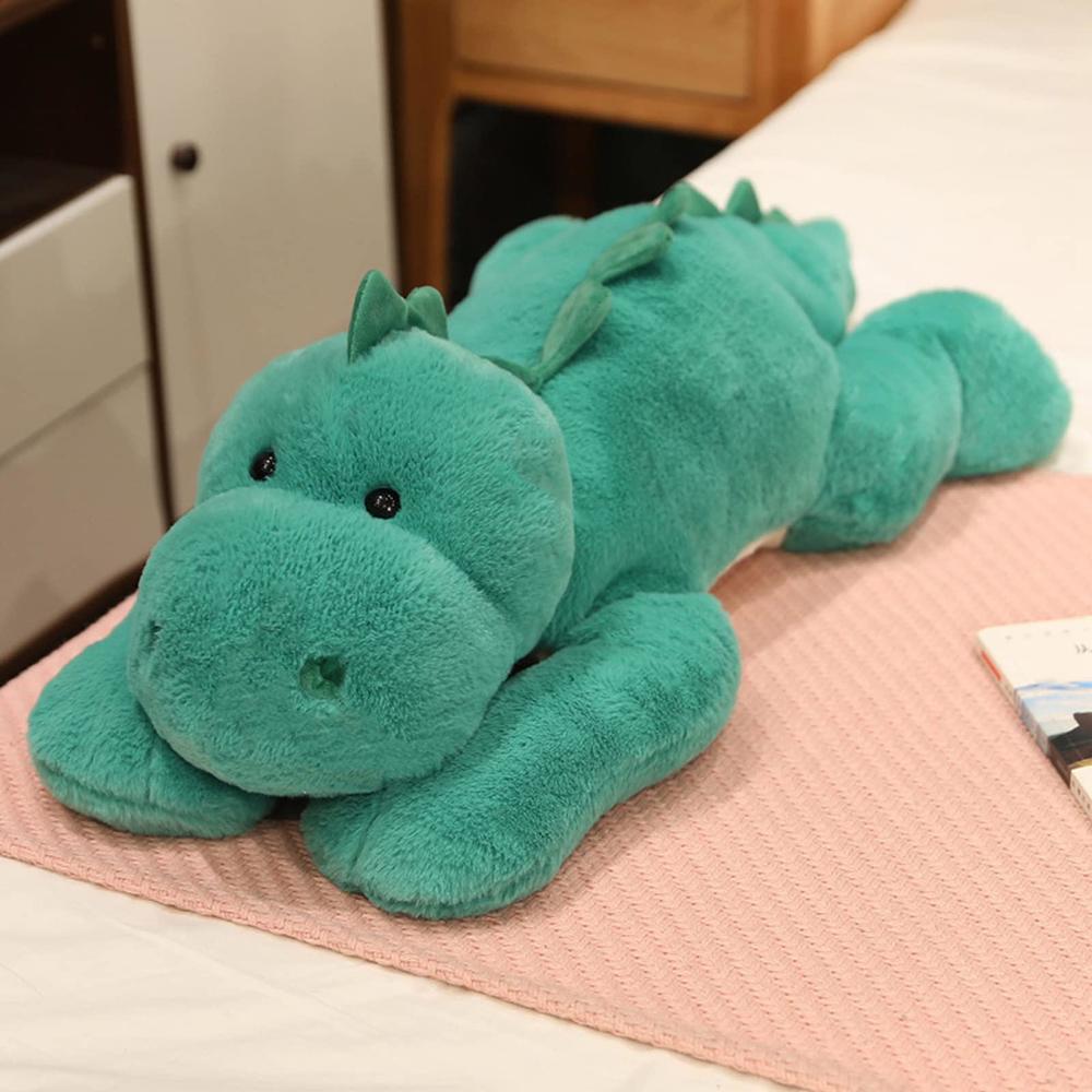 ronivia weighted stuffed animals, 19.7" 3.3lbs weighted dinosaur plush cute dinosaur stuffed animal dinosaur weighted plush animals p