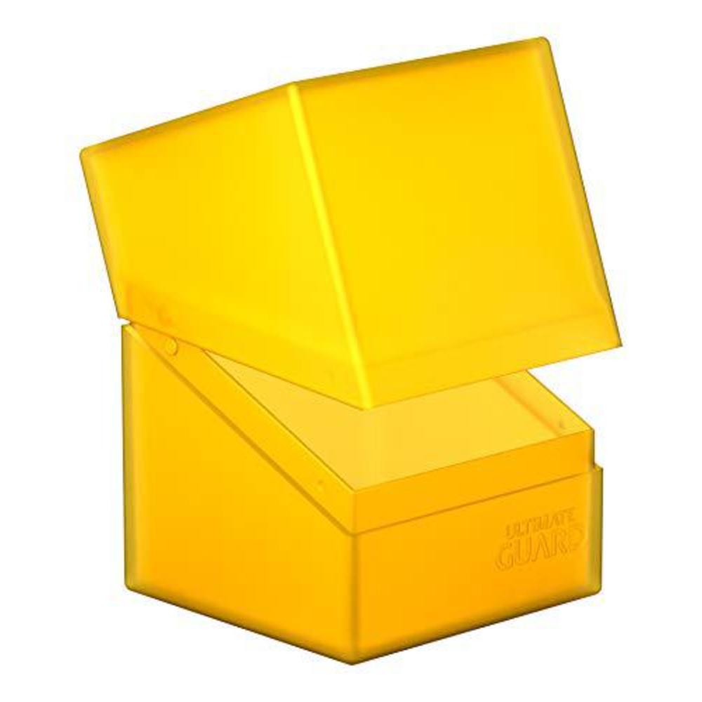 ultimate guard boulder 100+ deck case amber