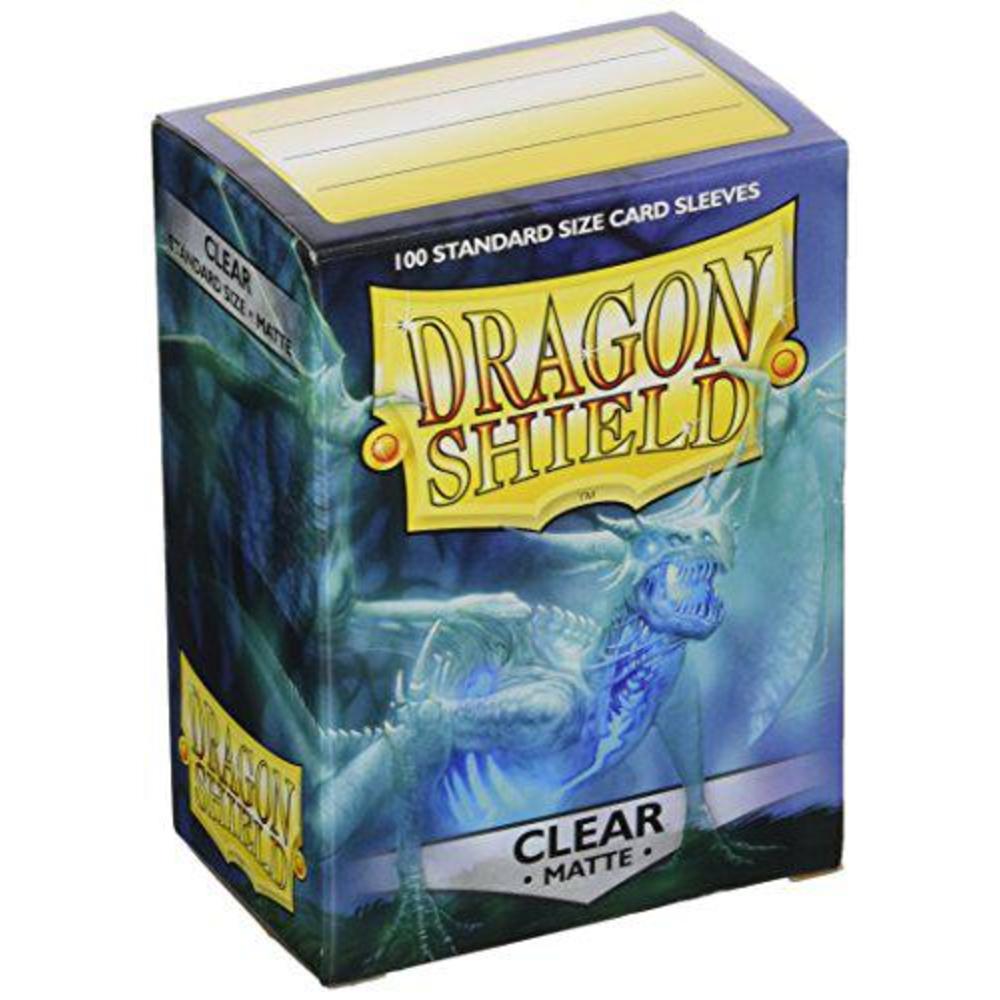 Dragon Alliance dragon shield sleeves matte card game,polypropylene, clear