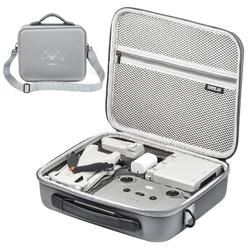 psatcl mini 3/mini 3 pro case, waterproof pu leather carrying case for dji mini 3/dji mini 3 pro and accessories, rc-n1 contr