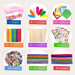 IRICHNA irichna 1000+ pcs art and craft supplies for kids, toddler