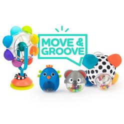 sassy move & groove baby box - 6+ months