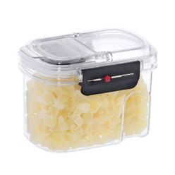 oggi easi grip food storage container, 23-ounce, clear