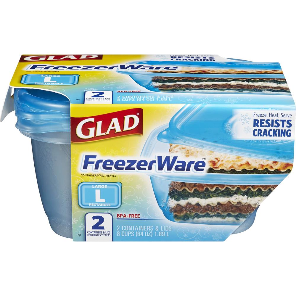 gladware freezerware food storage containers, large | rectangle food storage containers for everyday use | food containers sa