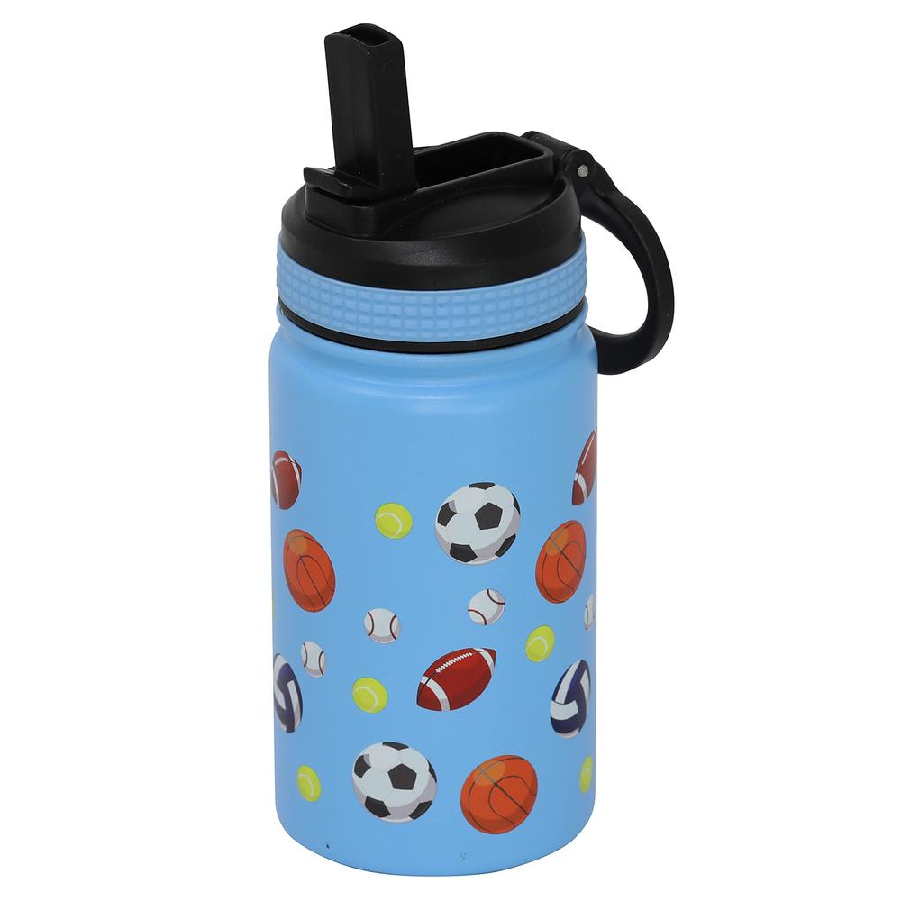 MIRA Brands mira 12 oz kids insulated water bottle with straw lid for