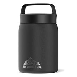 hydrapeak 18 oz insulated food thermos hot and cold, soup thermos, food thermos, thermos for hot food, vacuum insulated food 