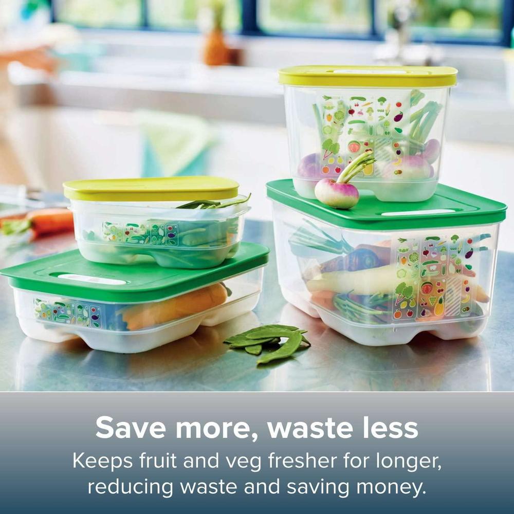 tupperware fridgesmart food storage container small deep tub 1.8l