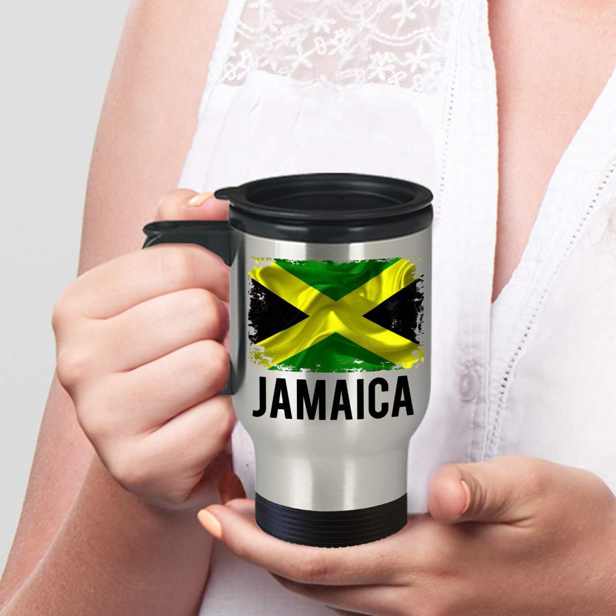 Cool Proud Gift jamaica, rasta reggae travel coffee mug funny gifts - jamaican pride flag hometown country pride, travel, souvenir, vintage c