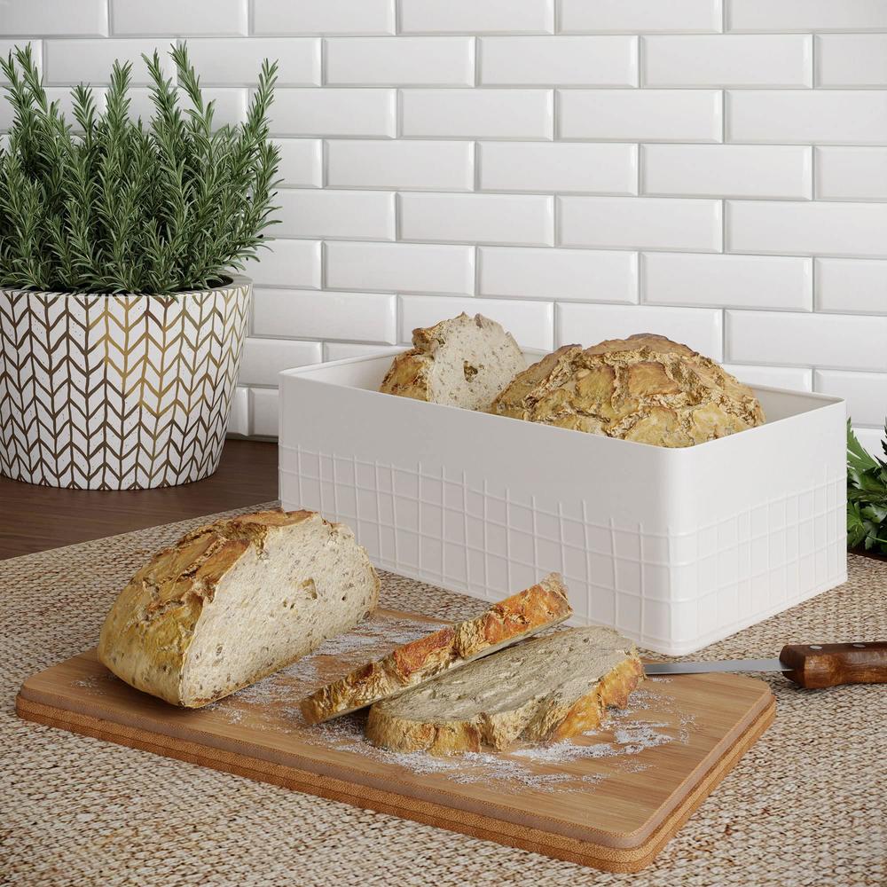 barnyard designs large bread box for kitchen countertop, bread storage ...