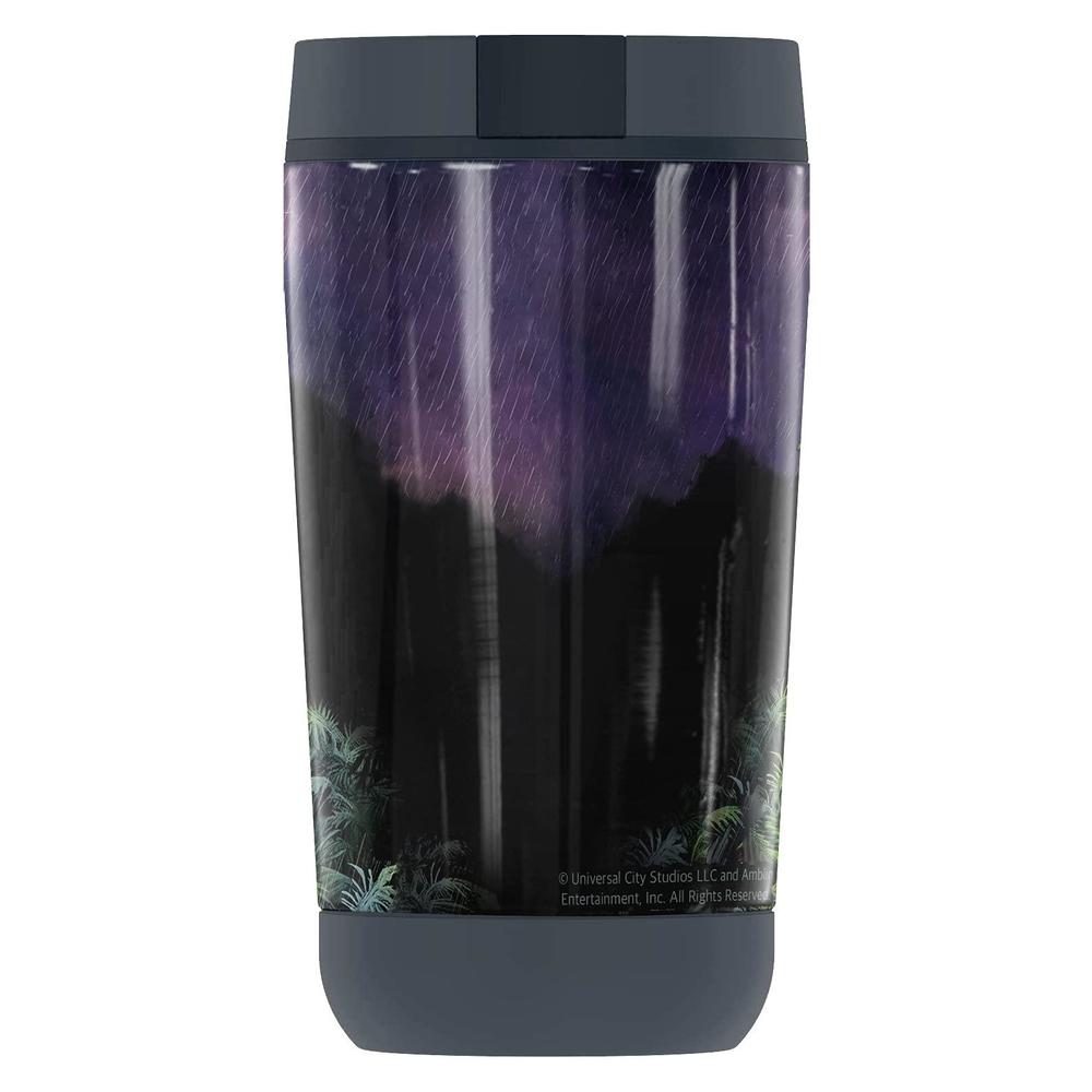 thermos jurassic park welcome to jurassic park guardian collection stainless steel travel tumbler, vacuum insulated & double 