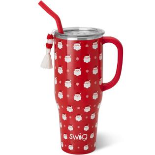 Swig Life swig life 40oz mega mug  40 oz tumbler with handle and straw, cup  holder friendly, dishwasher safe, extra large insulated tu