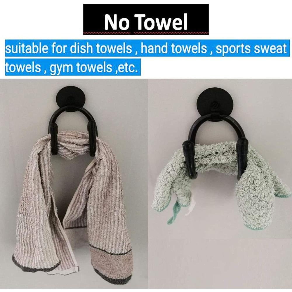 auxphome [upgrade] mini magnetic towel hook towel hanger rack for kitchen dish towels , hand towels, sports sweat towels , gym towels,