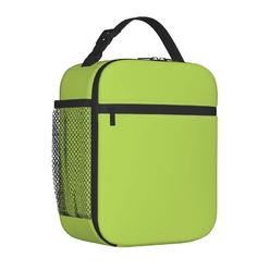 brinkaloo sage green lunch box reusable insulated totes lunch bag men women thermal cooler lunchbox for teens girls boys kids