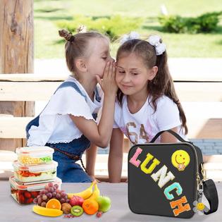 FRMARCH lunch box for girls women, preppy lunch box for teen girls?  insulated girls lunch bag