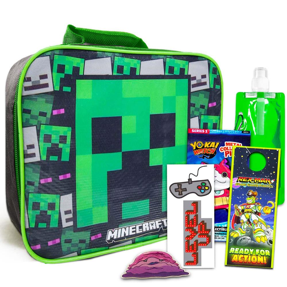 Minecraft Lunch Note minecraft mojang minecraft school supplies bundle minecraft lunch box ...