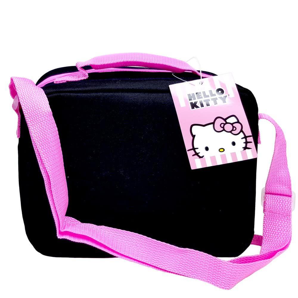 Hello Kitty fast forward hello kitty lunch bag, black, medium (c6co06)