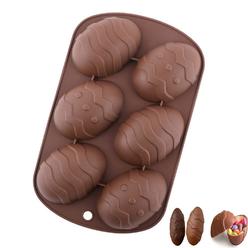zengxiaoyun easter egg molds, 3d dinosaur egg chocolate mold giant ostrich egg chocolate cake fondant mould baking sugar craft decorating