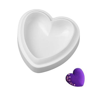 Bousg heart-shaped chocolate silicone dessert mould heart candy