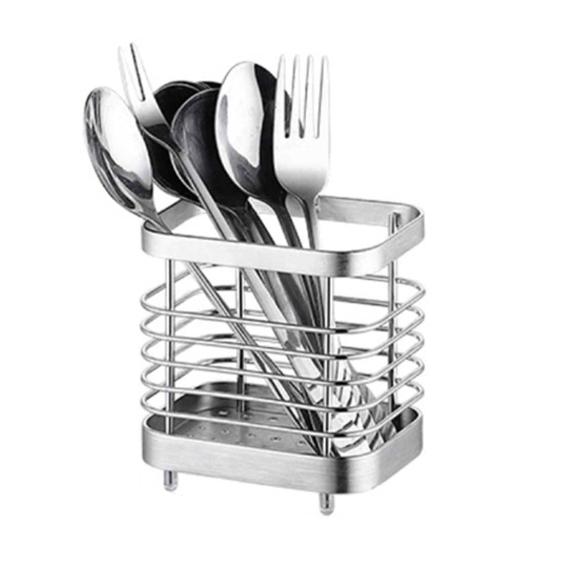 anhorts sink caddy, sink sponge holder, kitchen sink organisers, cutlery drainer for kitchen utensil, stainless steel sink ca