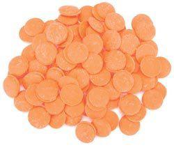 wilton candy melts 12 ounces orange (6-pack)