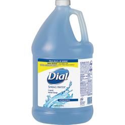 dial complete spring water antibacterial liquid hand soap, 1 gallon refill bottle (pack of 4)