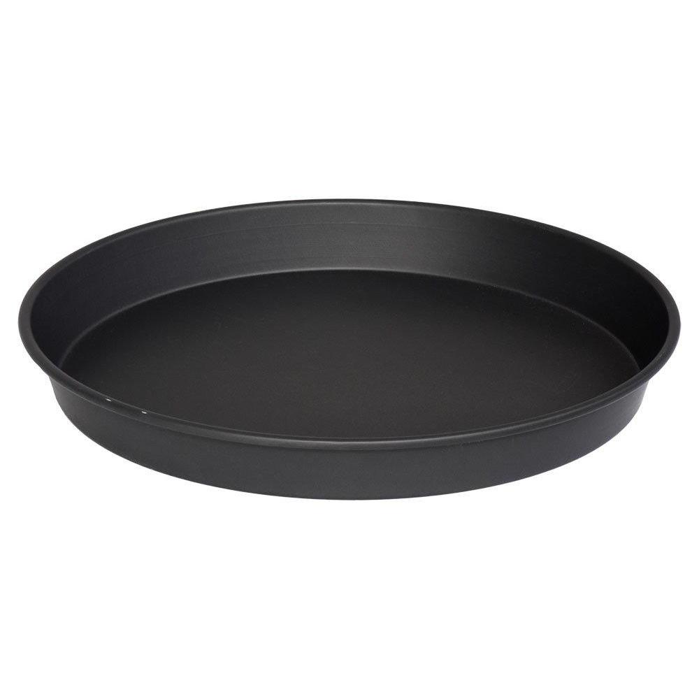 lloydpans kitchenware 14 inch by 2 inch deep dish pizza pan, pre-seasoned, stick resistant