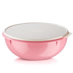 tupperware 26 cup fix n mix bowl. pink