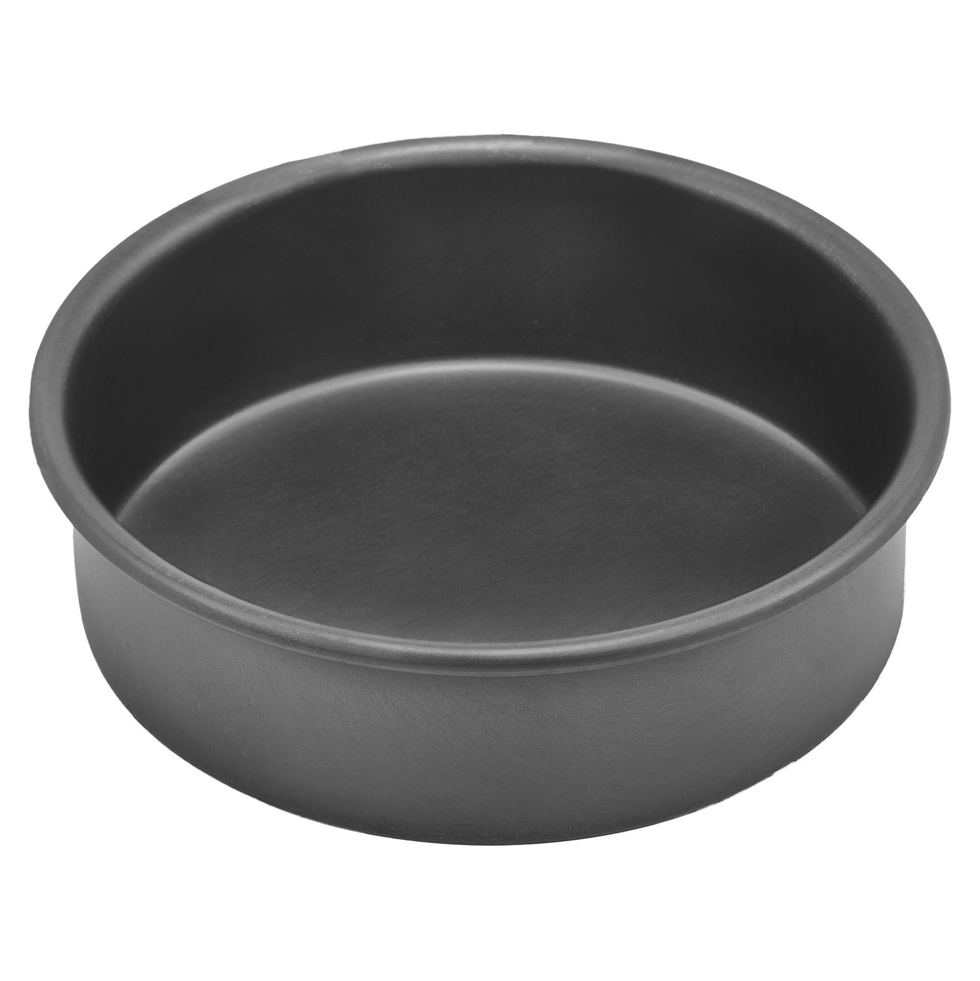 winco hac-062 round cake pan, 6", gray