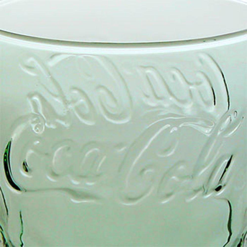 Libbey classic coca-cola glass in georgia green 17.2oz/510ml coke glass