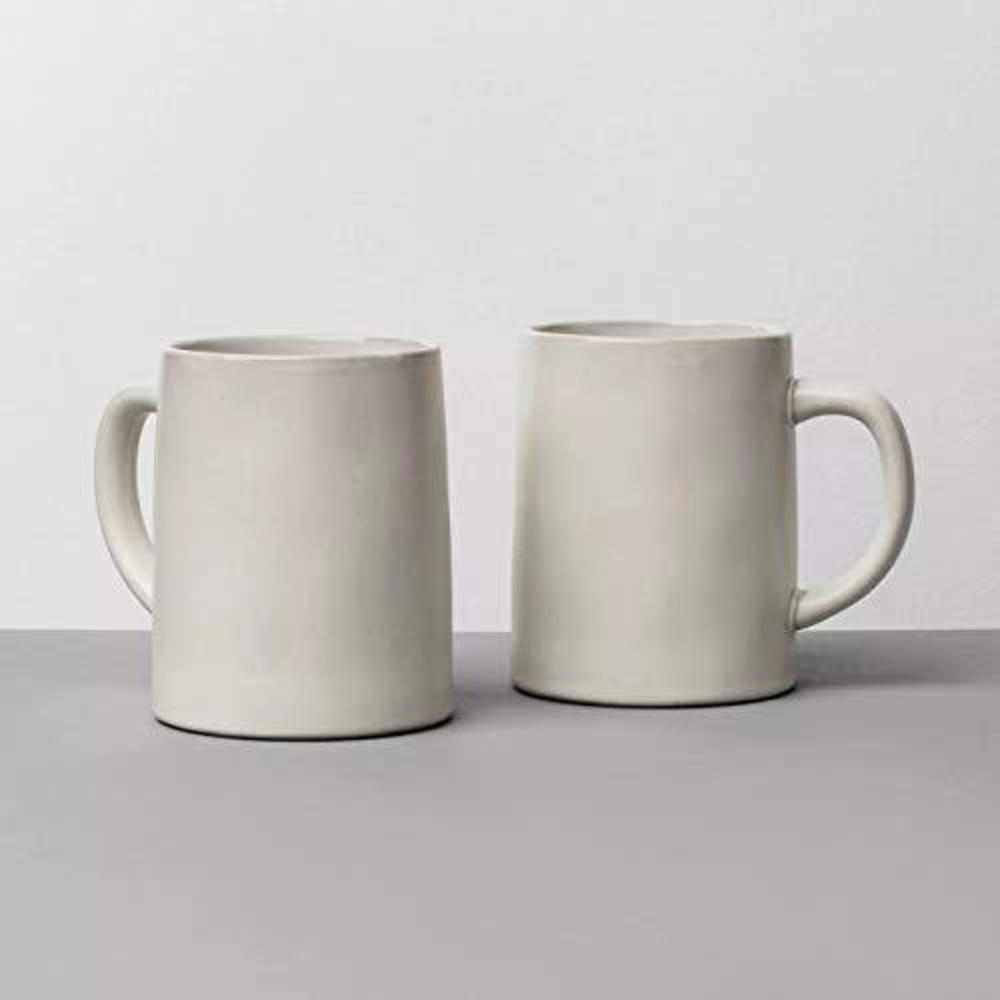 hearth & hand with magnolia set of 2 stoneware mug 14oz
