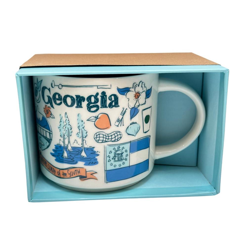 starbucks ceramic georgia mug been there series across the globe collection,14 fluid ounce