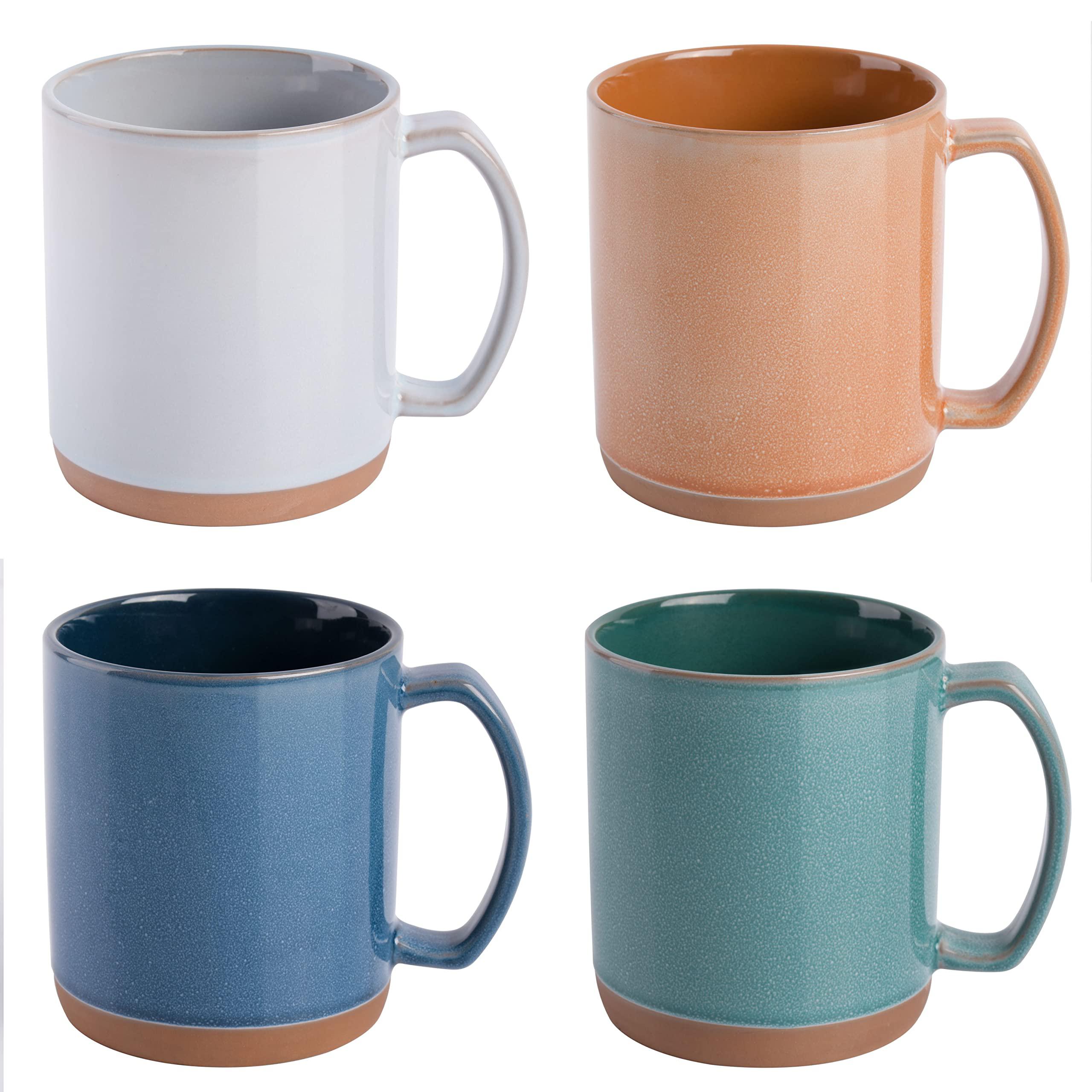 mr. coffee dorsey 4-piece colors may vary 18.5 oz mug set
