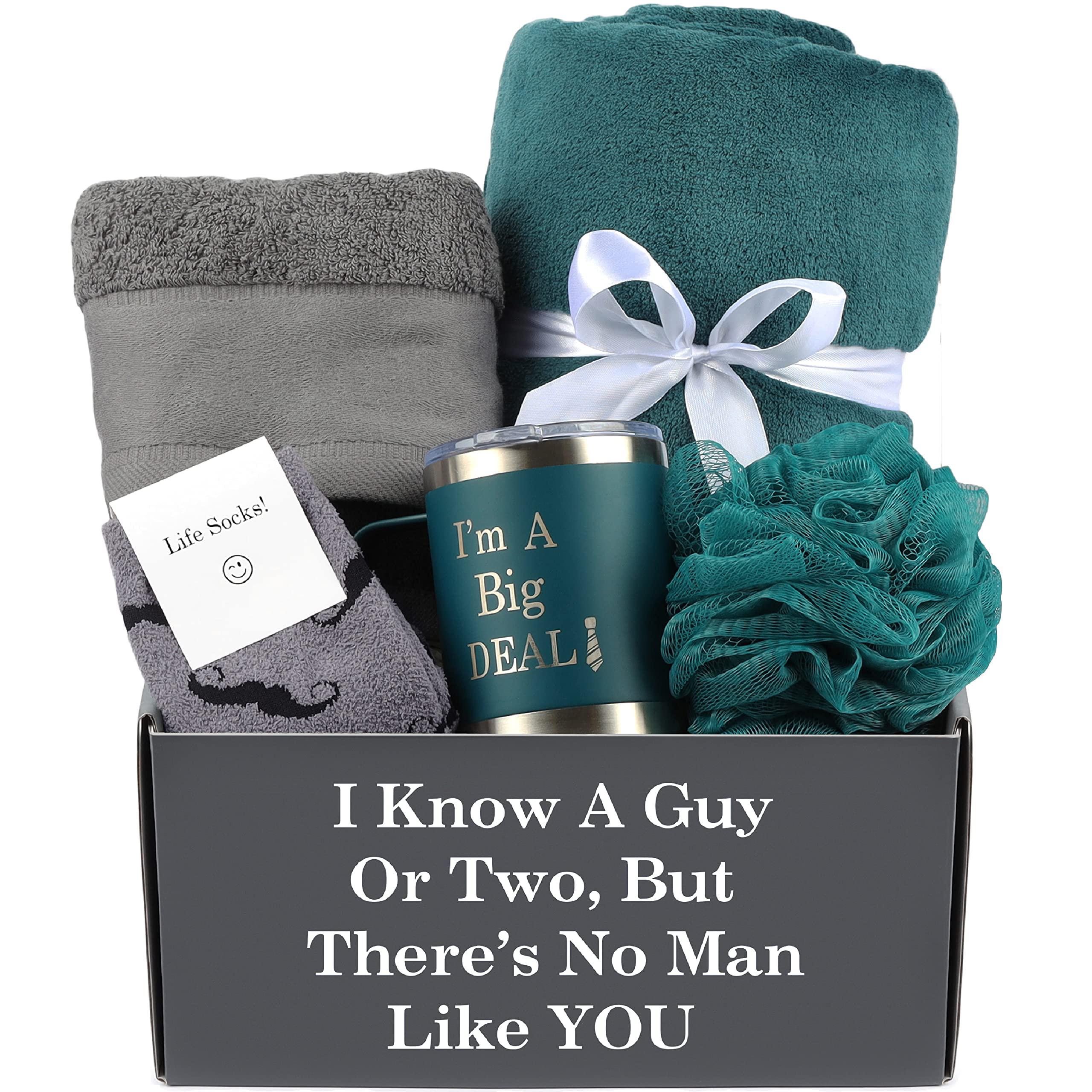 goldmus men gift set - unique gift box for men - outstanding birthday gifts for men, thoughtful gifts for dad, popular gifts 