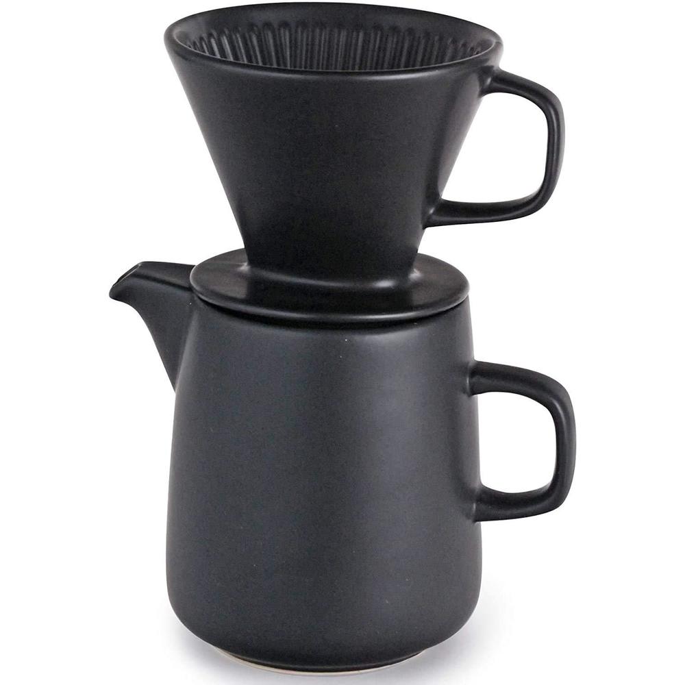 happy sales hscd-ctdfwh, pour over coffee dripper, pour over coffee maker, ceramic slow brewing accessories for home, cafe, r