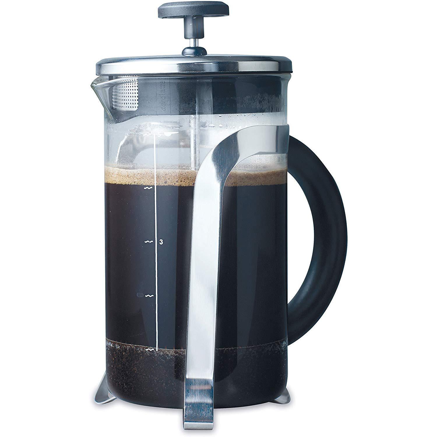 aerolatte french press coffee maker, brews 5 servings, 20-ounce