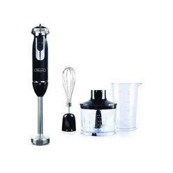 bella 10-speed immersion blender with attachments, 350 watt, immersion blender with dishwasher safe whisk & blending attachme