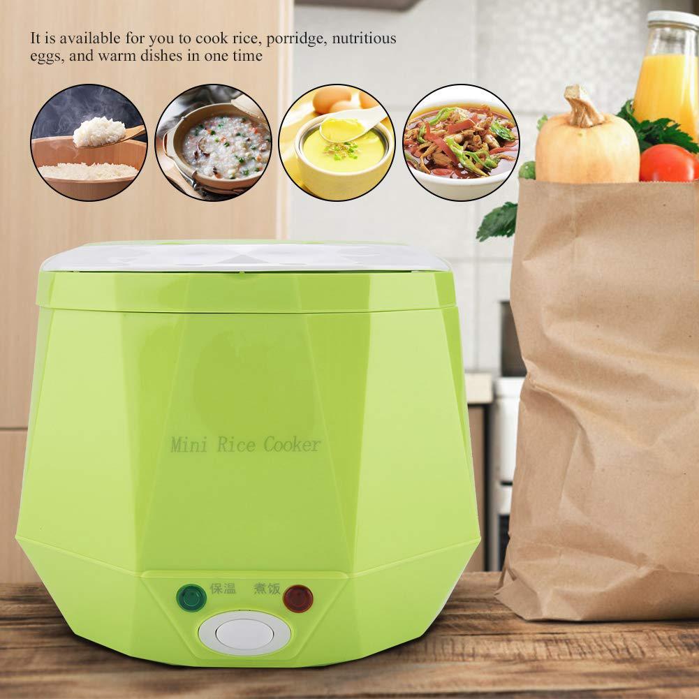 Zerodis 1.3l 12v 100w electric lunch electric rice cooker box mini usb rice cooker removable food grade double safety buckle cook ric