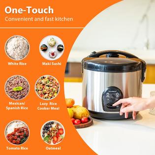 Moosum RNAB08BFBRPQV moosum electric rice cooker with one touch