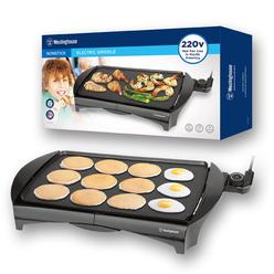 westinghouse 220 volt griddle family size grill 220 volts wkgl2456 220v 240 volts (not for use in usa)
