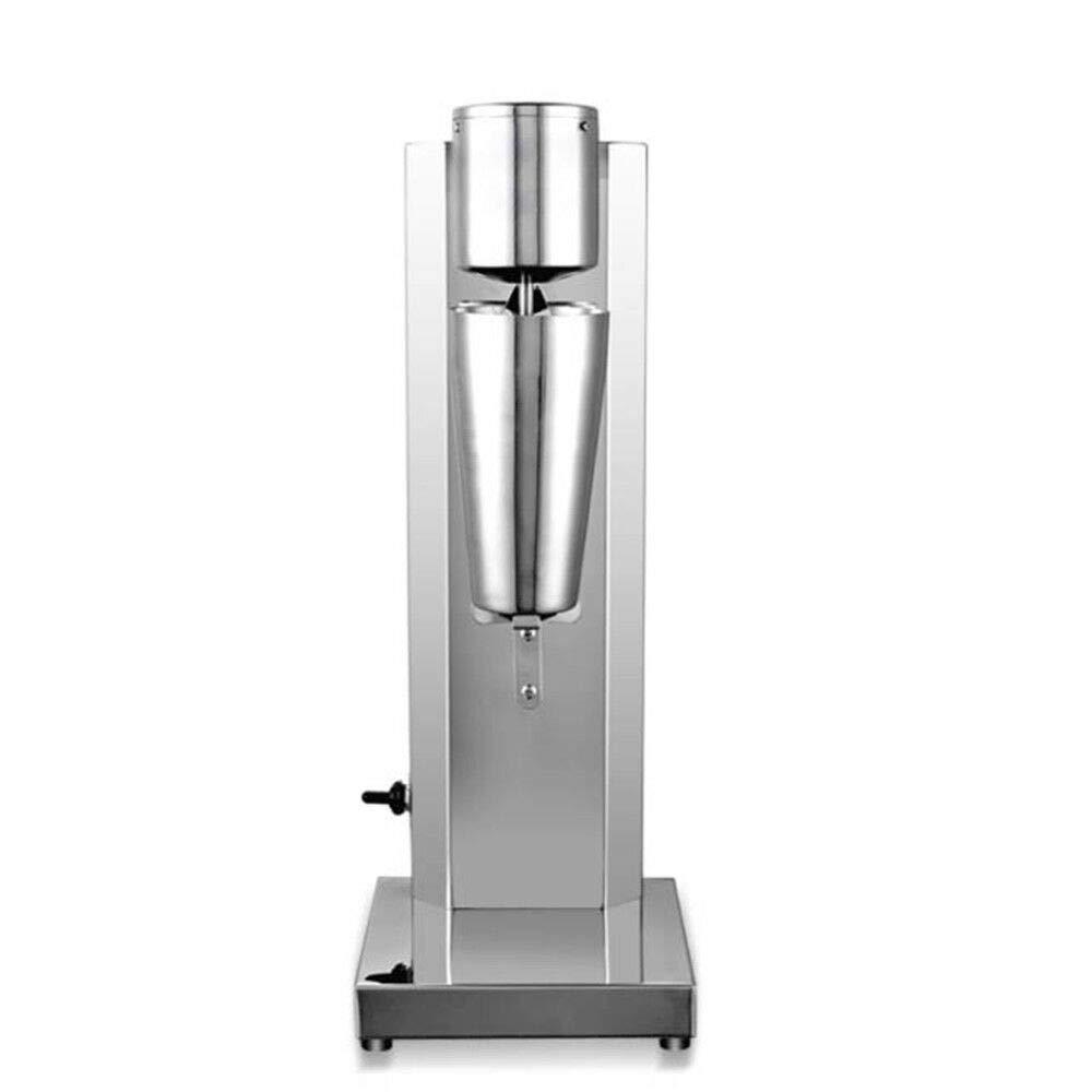 eapmic electric milkshake blender machine, 180w 110v 650ml stainless steel smoothie milkshake mixer malt maker machine for commercia