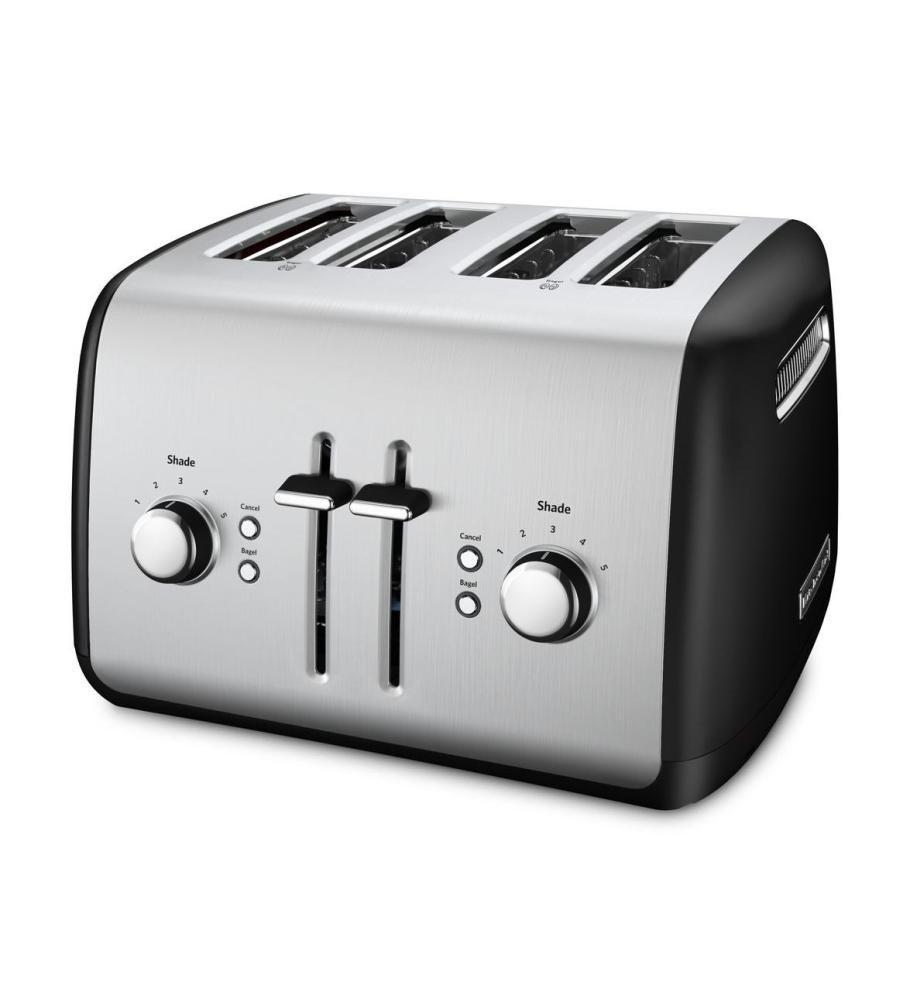 kitchenaid kmt4115ob 4-slice toaster with manual high-lift lever by kitchenaid