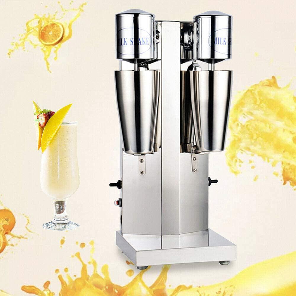 Dyrabrest professional milk shaking machine,commercial stainless 110v double/single?optional?head drink mixer 18000rmp home milk shaker
