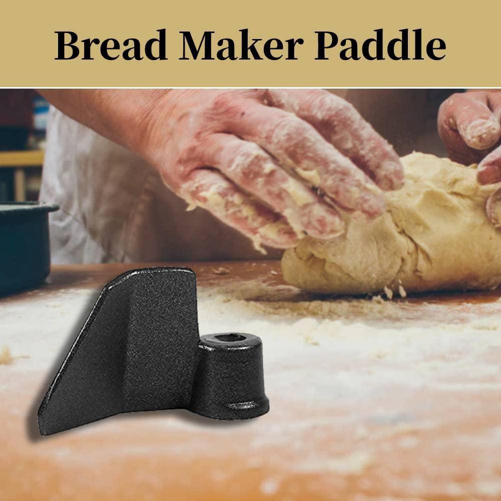 Yosoo 2 pieces bread maker machine kneading paddle parts,breadmaker mixing kneading blade,metal bar replacement for bread machine