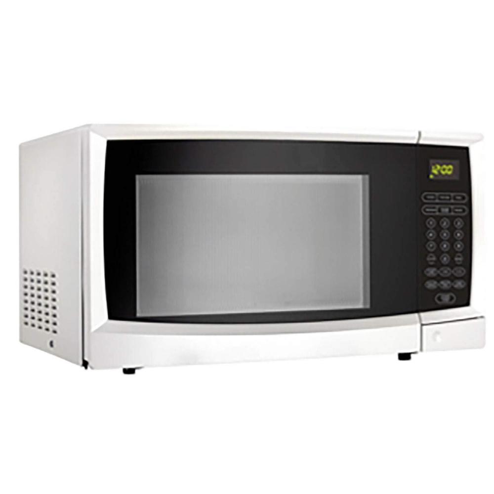 danby 1.1 cu. ft. 1000w countertop microwave oven in white