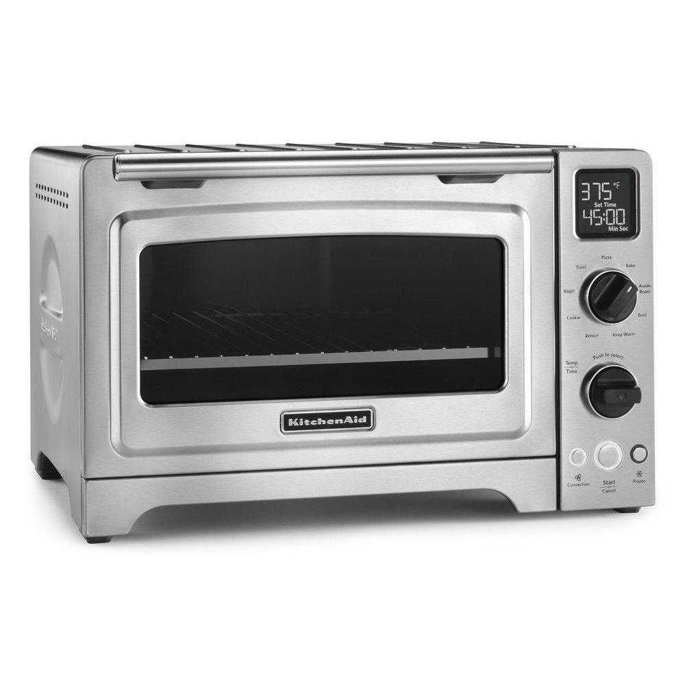 kitchenaid convection digital countertop oven, stainless steel (renewed)