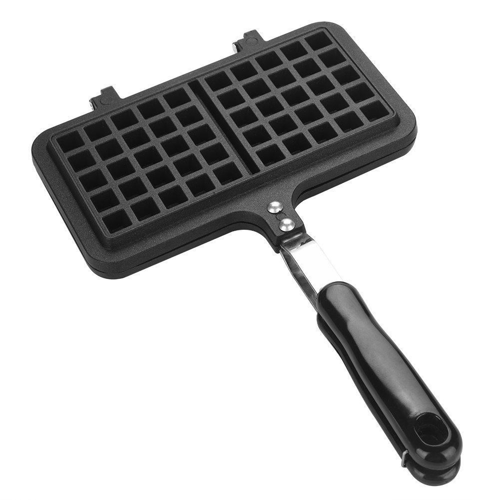 Zerodis dual head waffle iron non-stick waffle maker household kitchen gas pan mould press plate baking tool